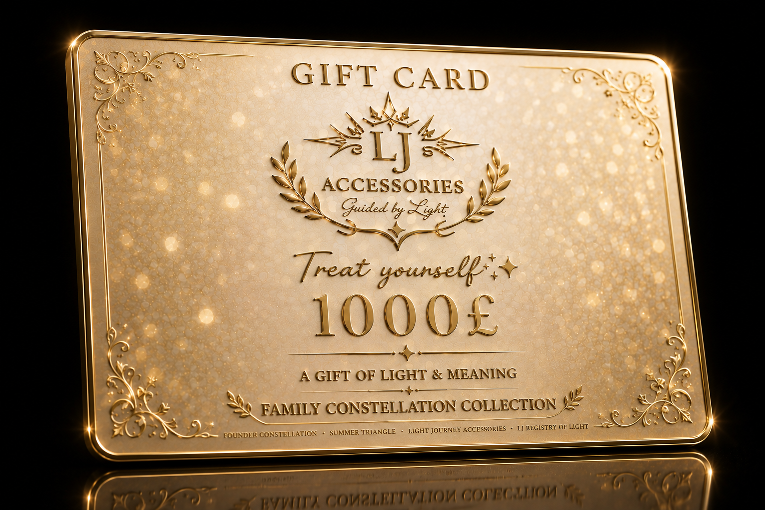 LJ Gift Card • Family Constellation • 1000£