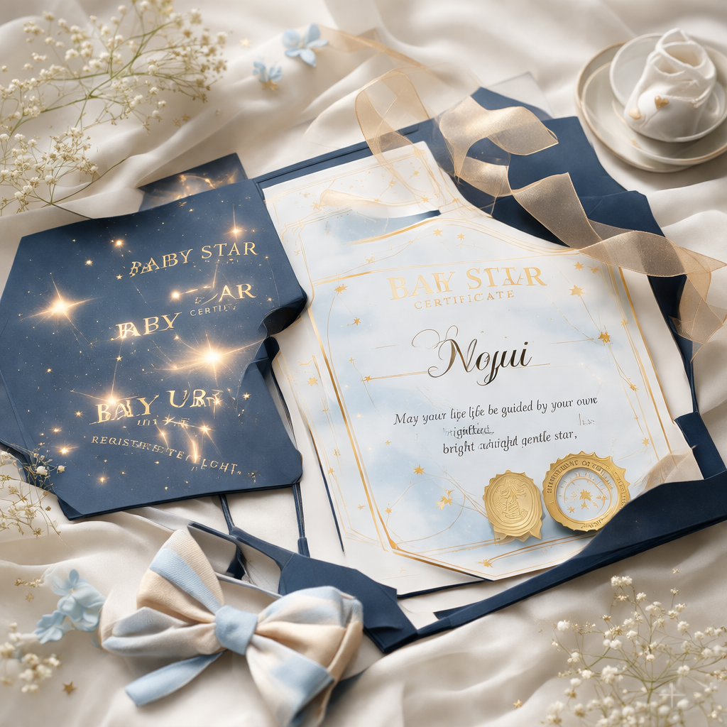 Baby Star Certificate