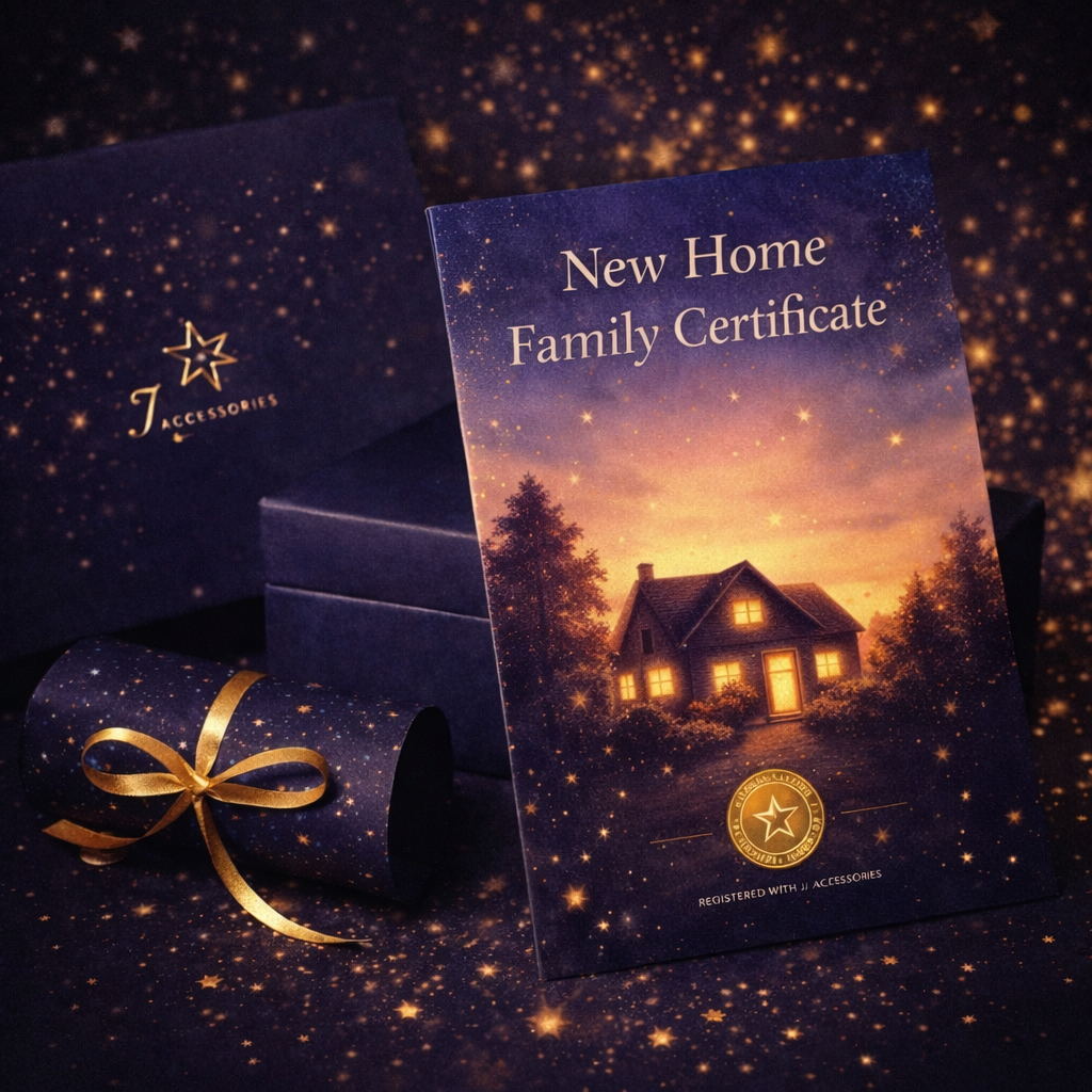 New Home Family Certificate