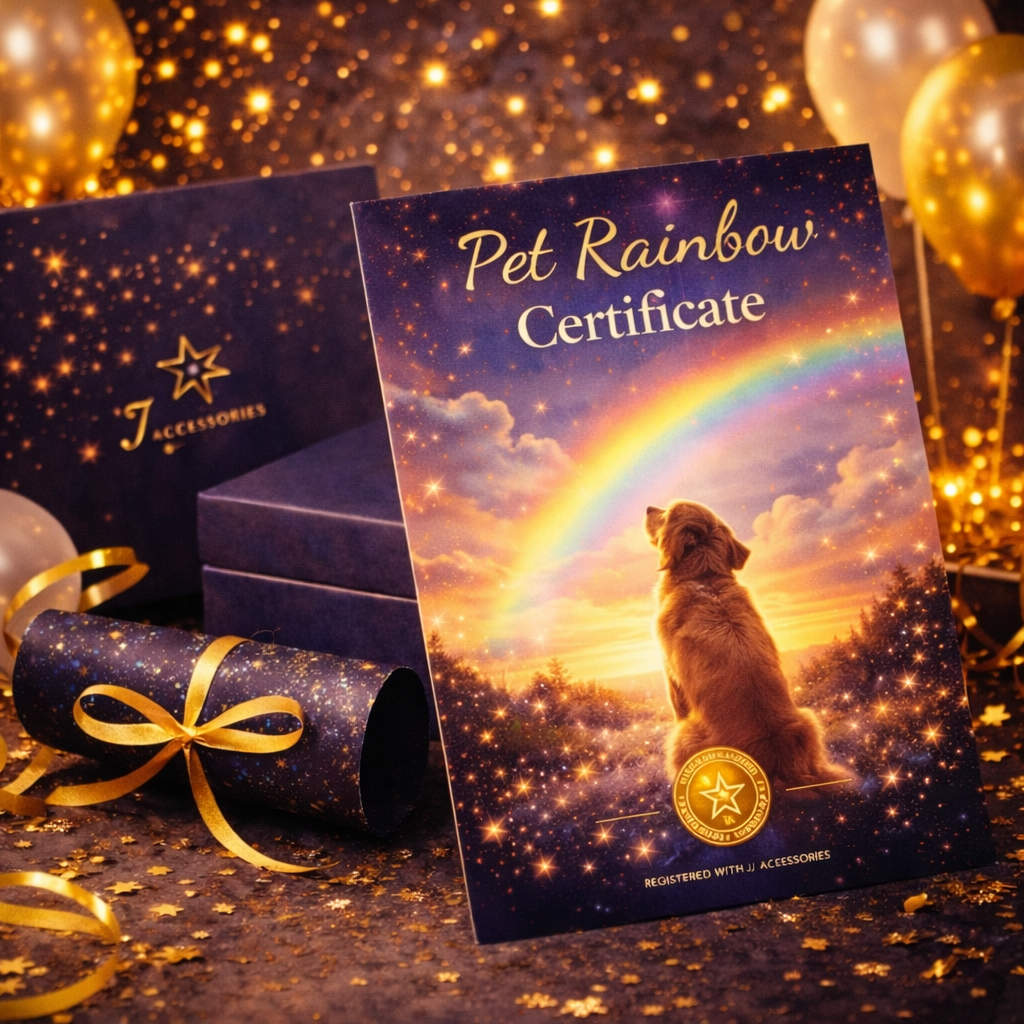 Pet Rainbow Star Certificate